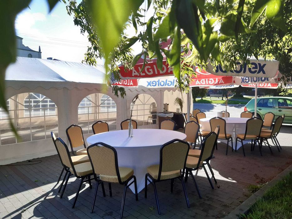 Namioty Imprezowe, Wynajem Namiotów, Krzesła, nagłośnienie