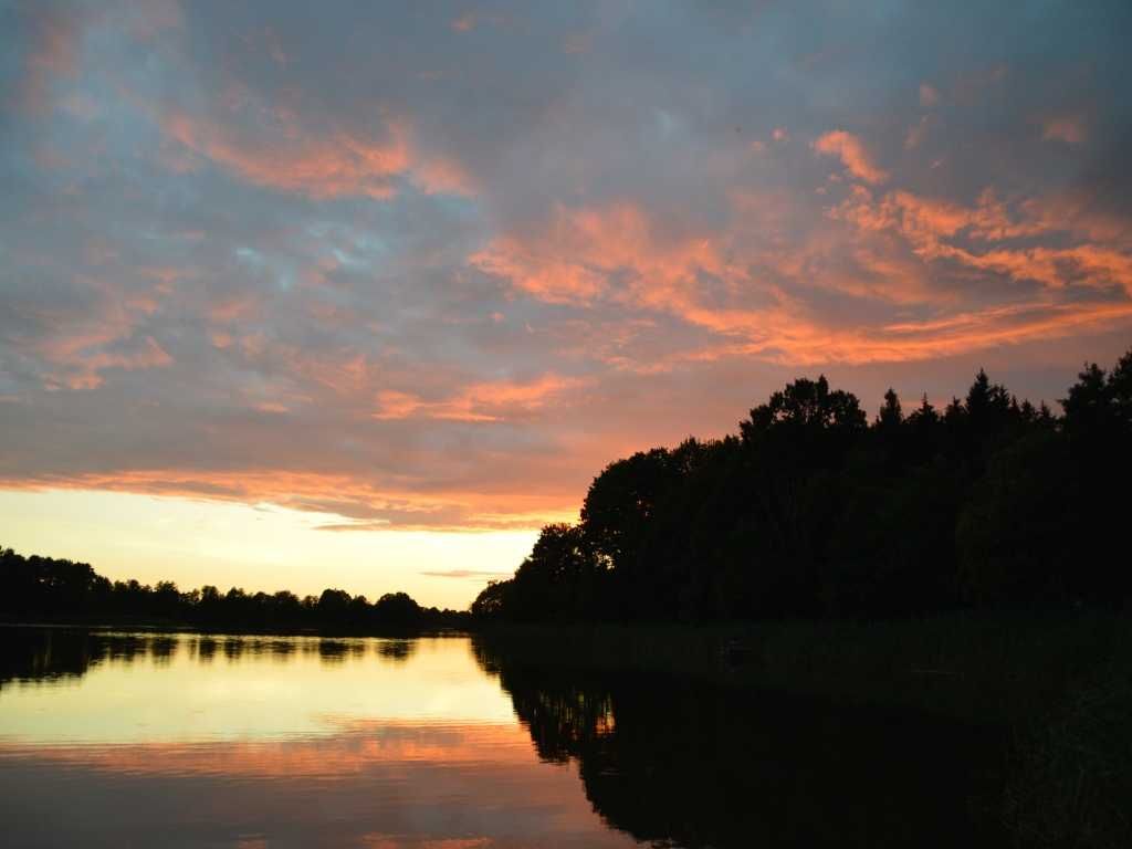 Działka z linią brzegową Mazury