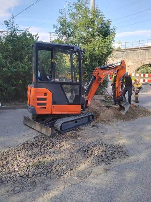 Usługi minikoparki koparki wywrotka wynajem prace ziemne