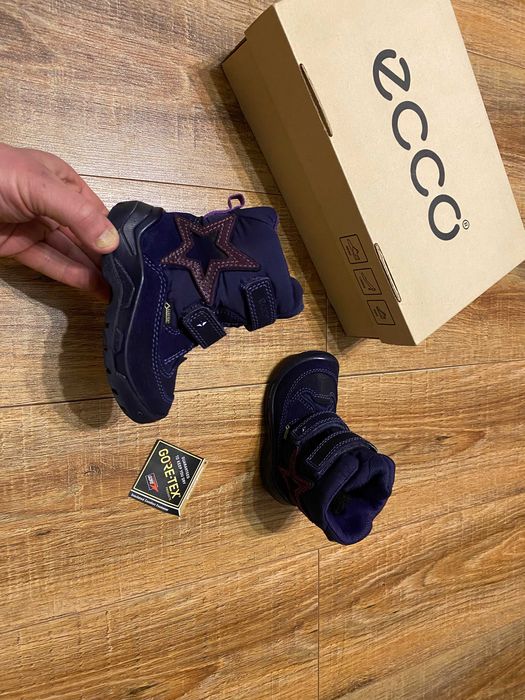Ecco термо ботинки зимние сапожки черевики на девочку ECCO р.23