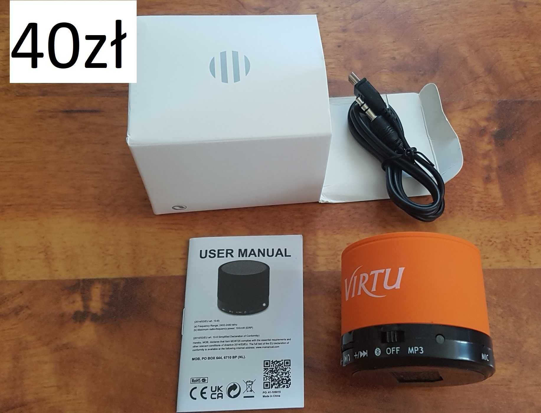 Mini głośnik bluetooth zestaw głośnomówiący
