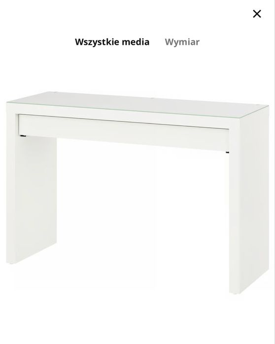 Toaletka ikea MALM
