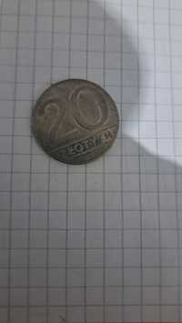 20 złoty z 1990 r