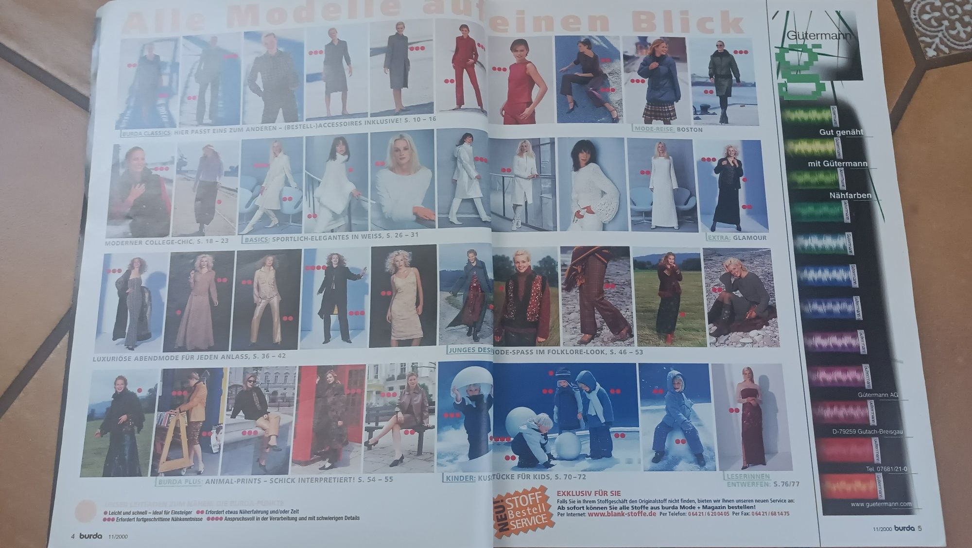 Burda  nr. 11/2000