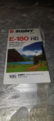 VHS видео кассета sunny e-180 Japan новая