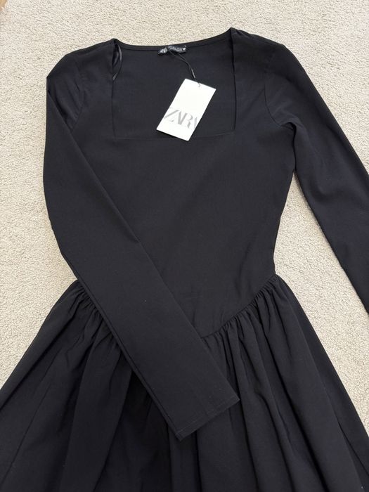 Сукня ZARA балон чорна нова з етикеткою