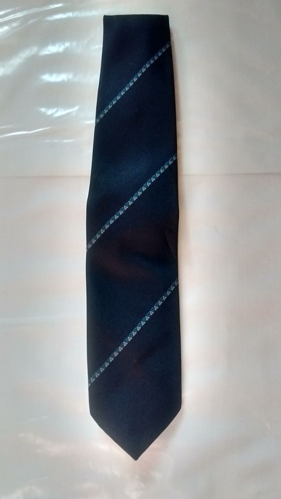Синій синий краватка галстук для школяра для школьника в школу