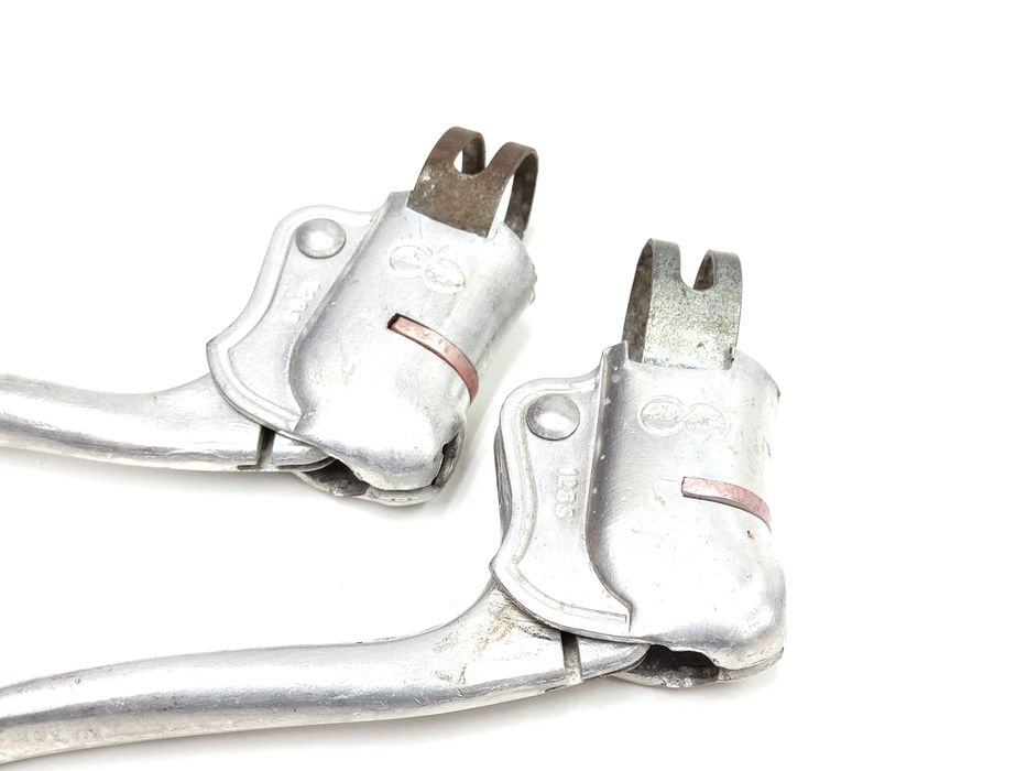 Klamki hamulcowe do rowerów komplet retro metalowe PRL