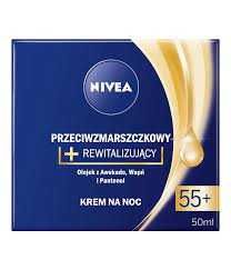 nowy krem nivea przeciwzmarszczkowy plus noc