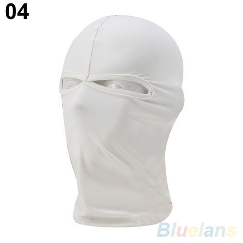 Gorro passa montanhas Branco máscara motard paintball balaclava