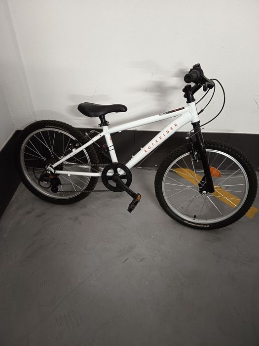 Bicicleta Branca Rockrider tamanho M