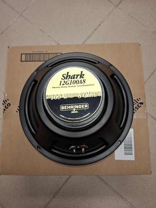 Behringer Shark 12G100A8 – 12” / 100 W / 8 Ω – głośnik gitarowy -2 szt