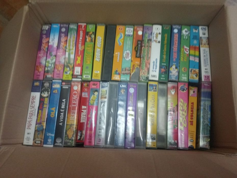 37 vhs cassetes vendo a melhor oferta