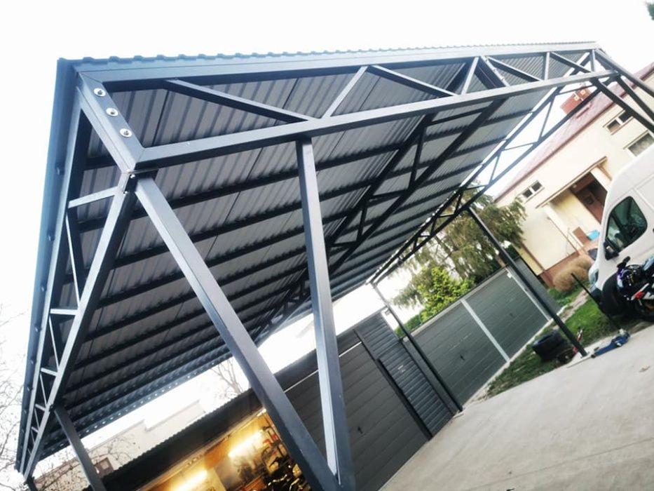 Konstrukcje Stalowe - Hale, Wiaty, Garaże - Kompleksowe Wykonanie