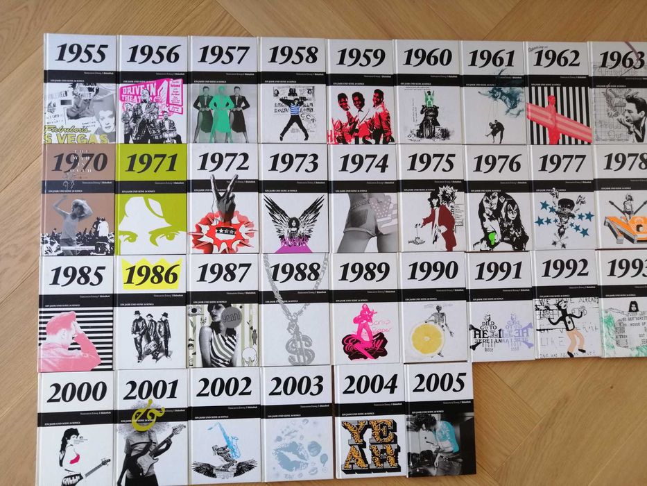 Zestaw 51 albumów CD. Muzyka z lat  1955 - 2005.