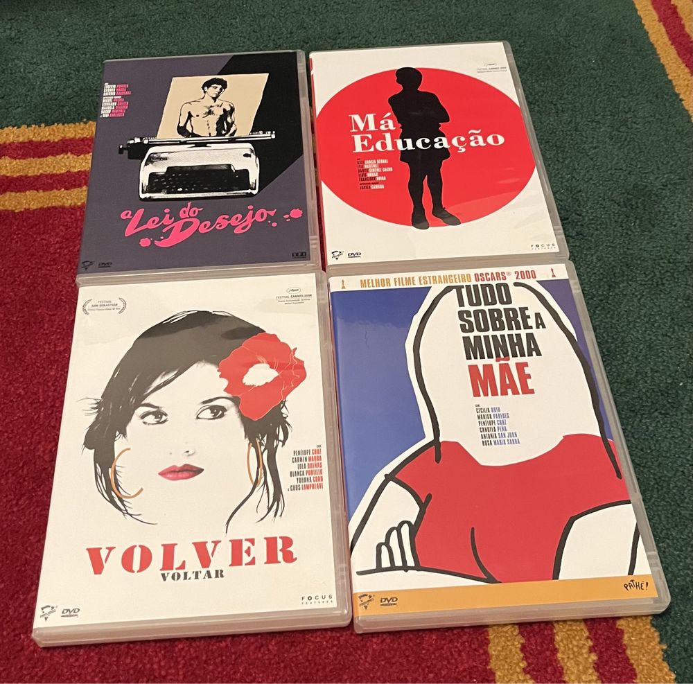 Dvd filmes Almodovar