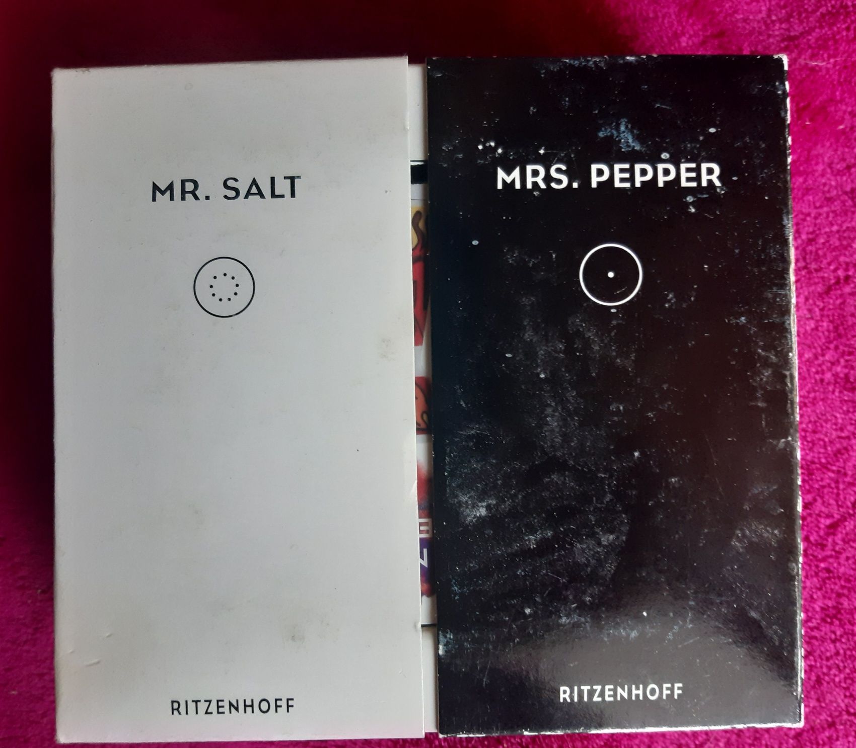 Pieprzniczka i solniczka Mr Salt MRS Pepper Ritzenhoff