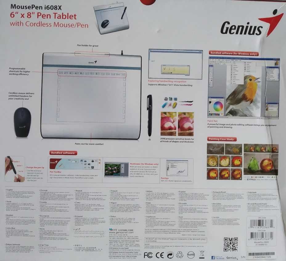 Tablet graficzny Genius i608x