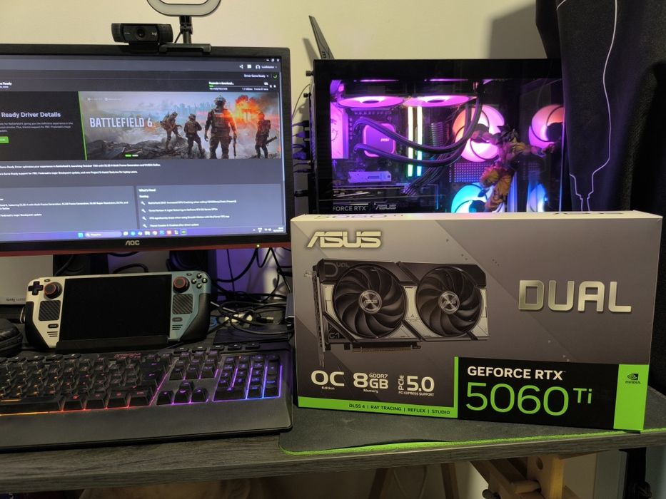 Asus RTX 5060ti OC 8GB  Nova