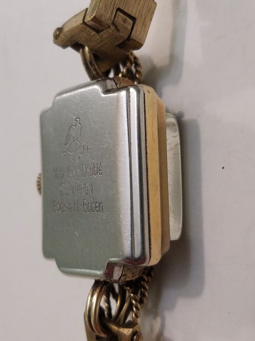 Часы позолоченные Omex 17 rubis 20 mikron Edelstahl-Boden на ходу