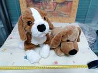 brinquedos - 2 peluches usados como novos