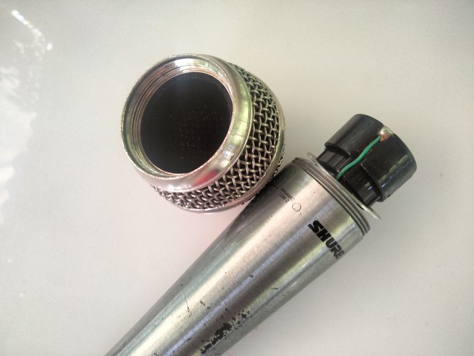 Микрофон "SHURE-12A" (Made in Mexico), профессиональный, фирменный!УХ!