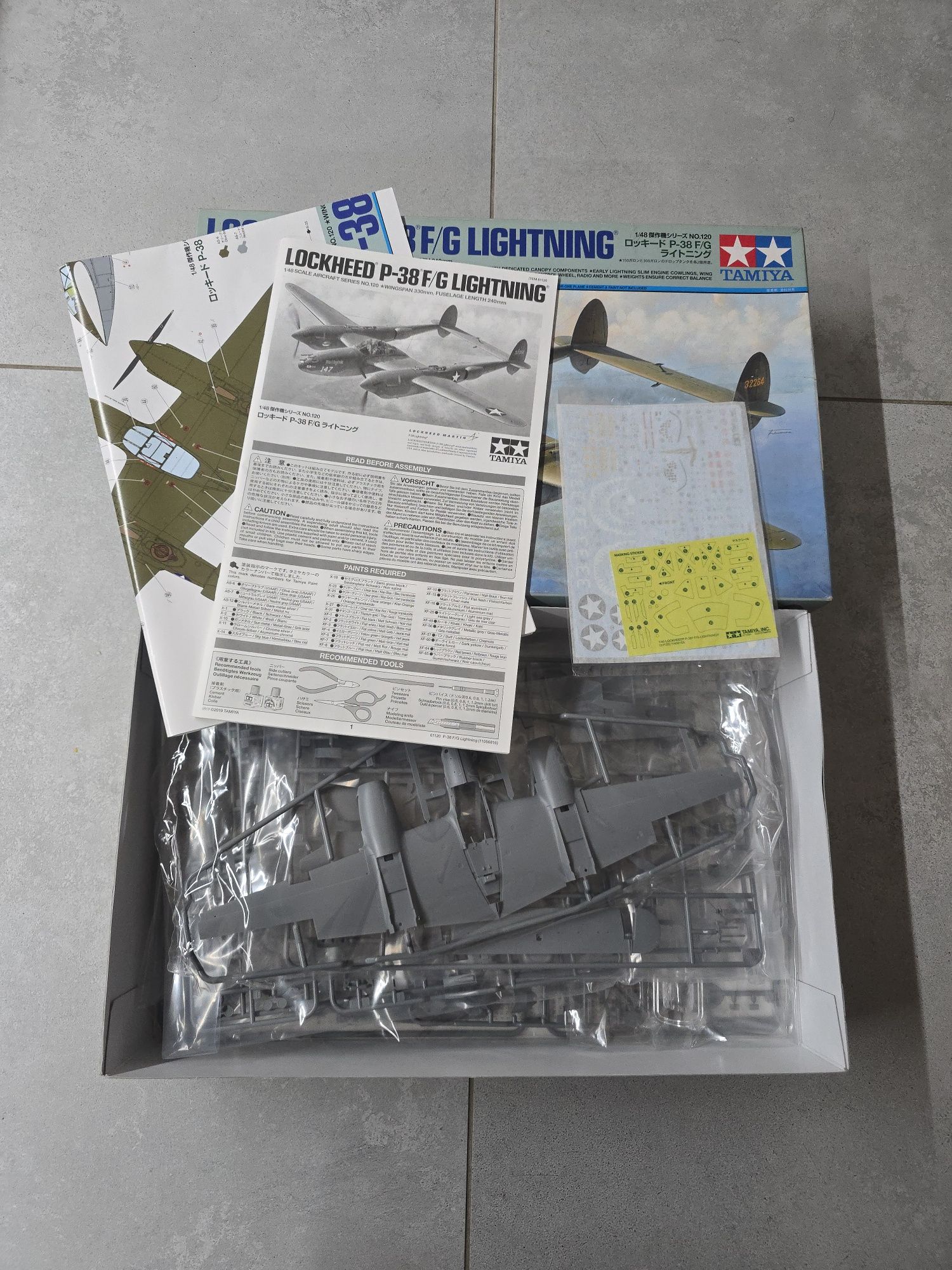 P-38 F/G Lightning - Tamiya, 1:48