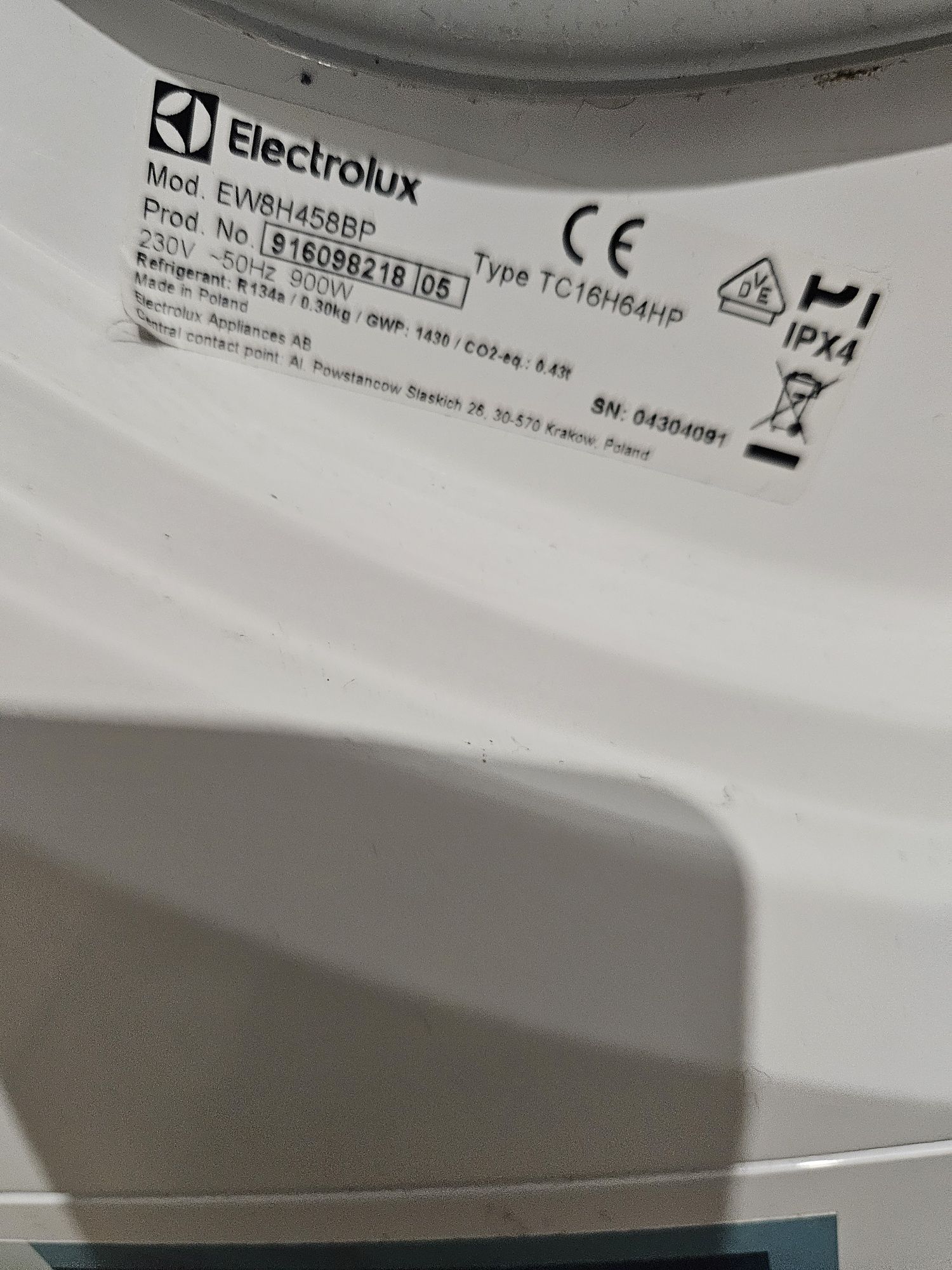 Suszarka Electrolux