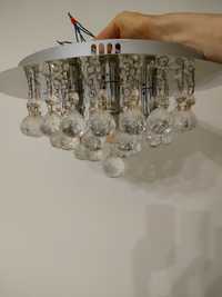 Lampa sufitowa kryształowe kule