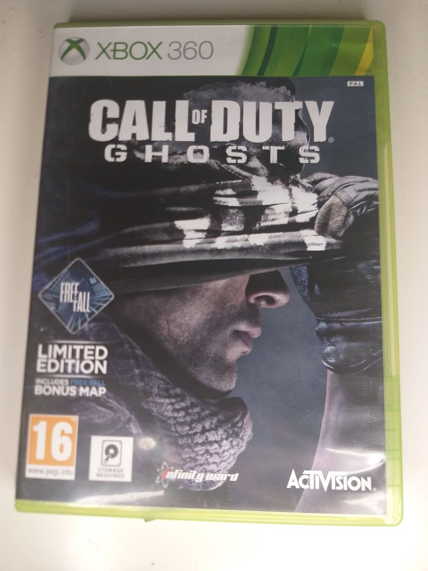 Gra Call of Duty Ghosts Xbox 360 pudełkowa płyta x360 na konsole