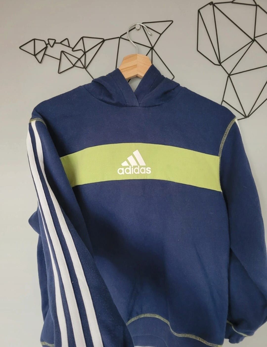 Granatowa Bluza Adidas