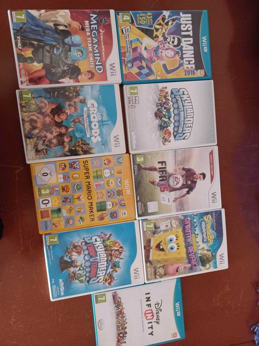 Wii e wii- U - todos os jogos disponível