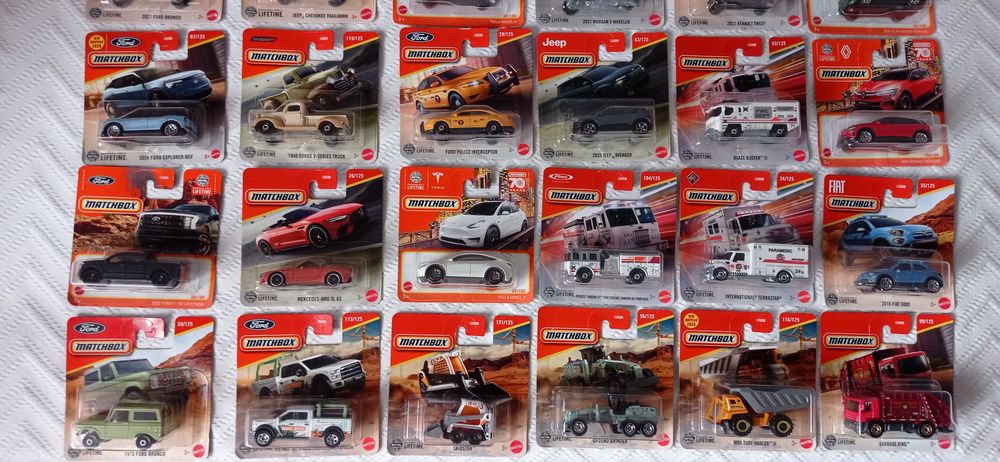 30 Miniaturas Matchbox