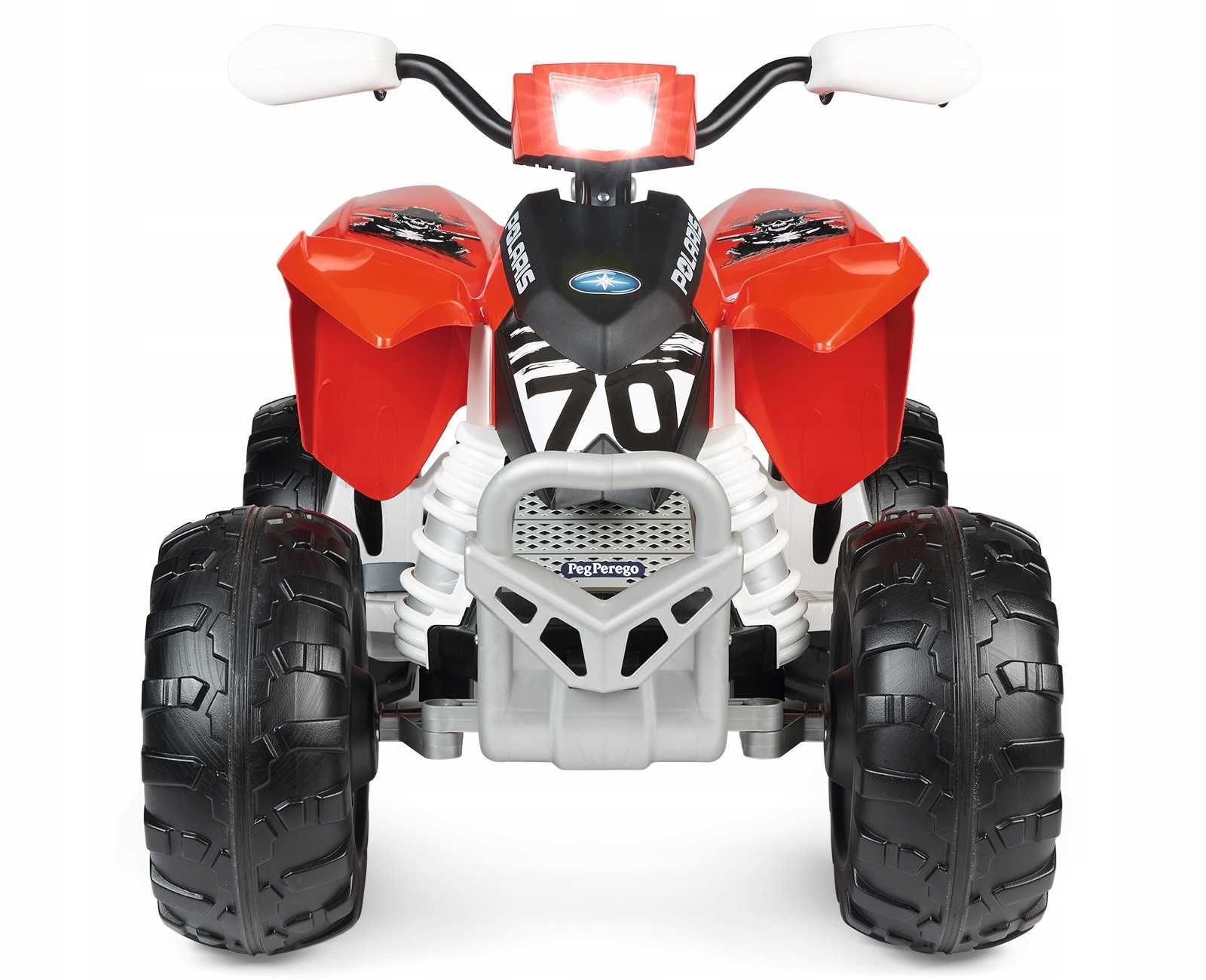 Quad PEG PEREGO POLARIS OUTLAW 330W nowość led dźwięki