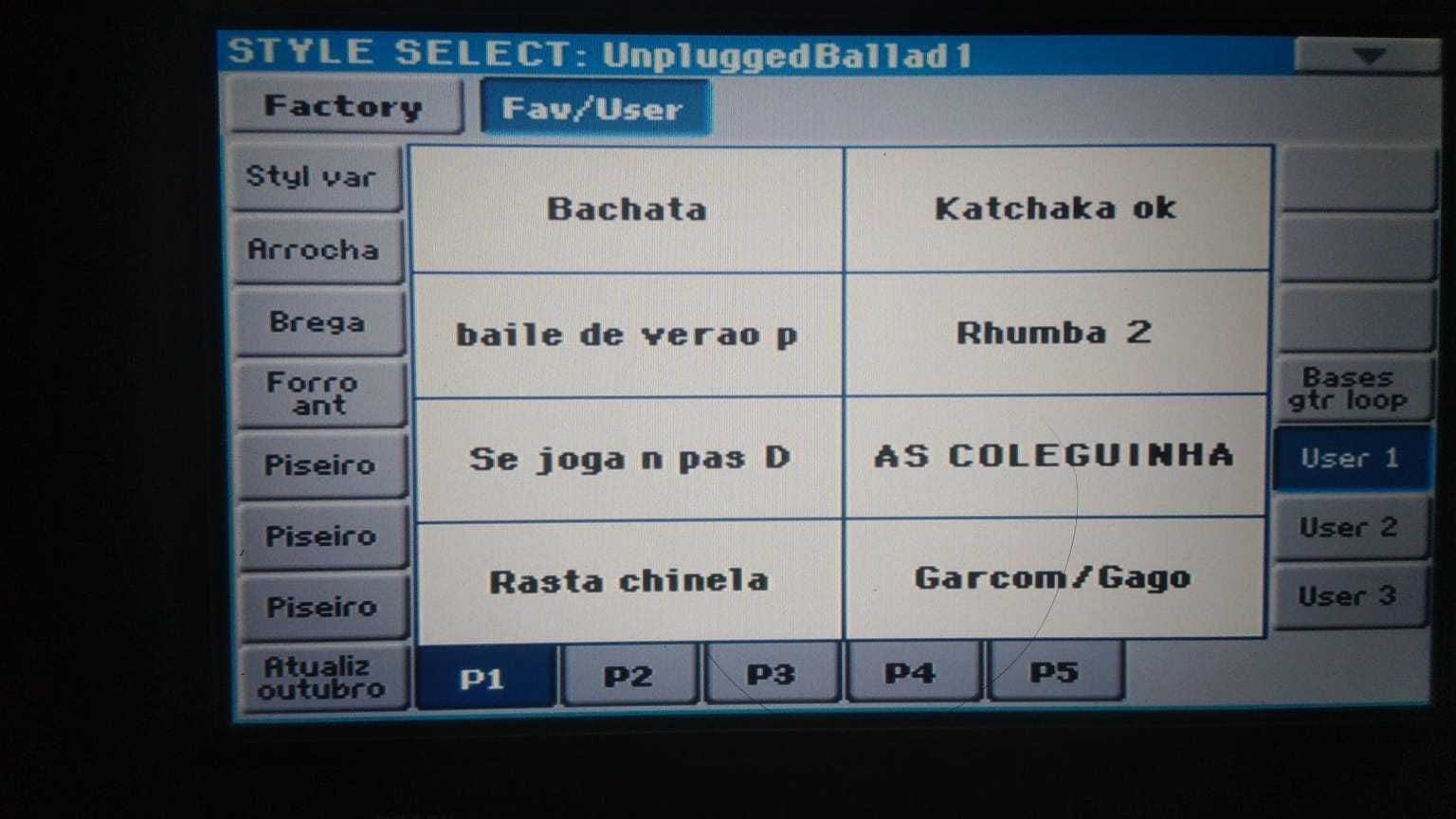 Ritmos korg PA 300 PA 600 PA 900