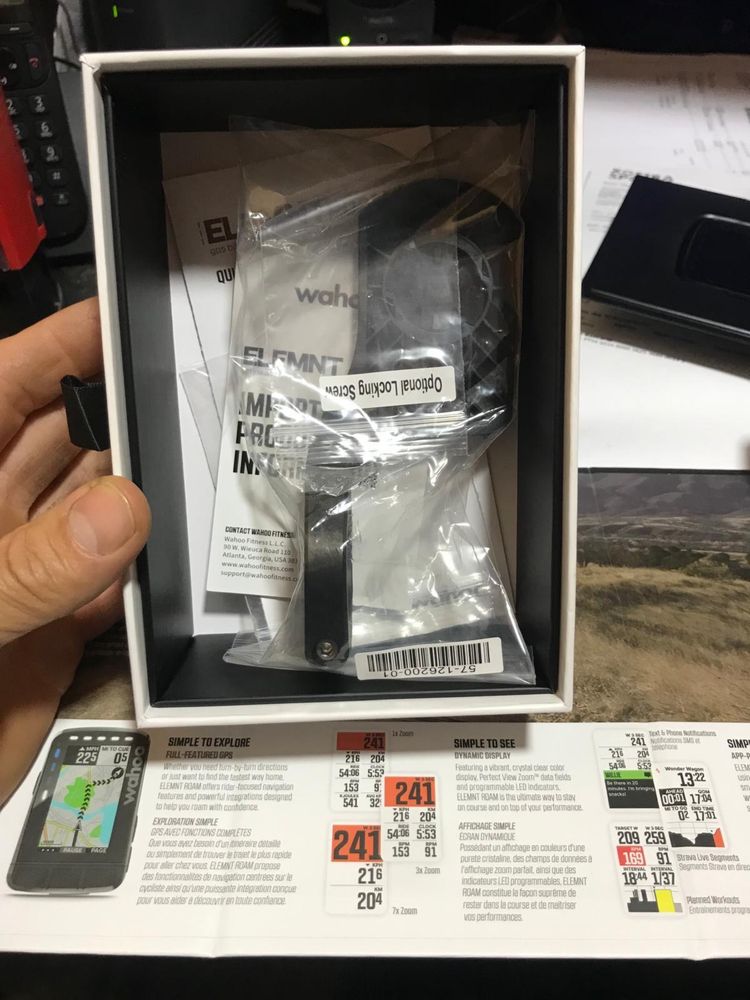 Wahoo elemnt roam