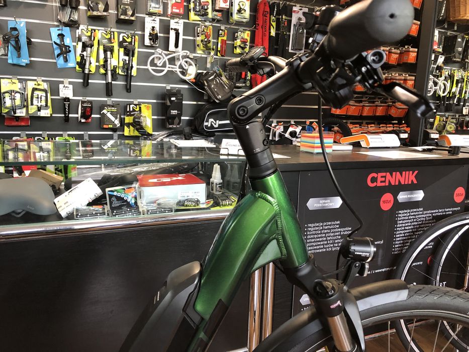 Rower elektryczny trekkingowy Stevens E-Bormio rozm M ebike super cena