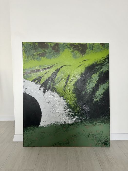 Абстрактна картина «Дихання ландшафту» | 120*100