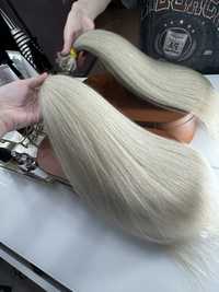 Натуральне волосся для нарощення блонд