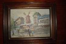Quadro óleo s/ tela