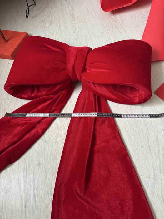 Бант на ялинку, бант для декору, бантик