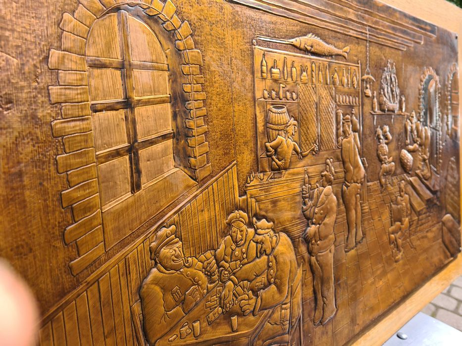 Obraz Miedzioryt duży