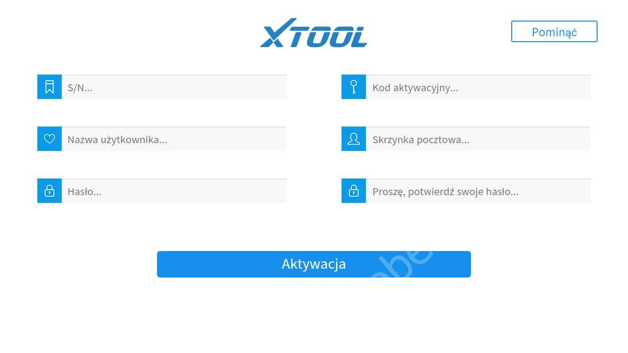 Interfejs Tester A30 A30M Anyscan XTOOL Android IOS j.Polski Etui