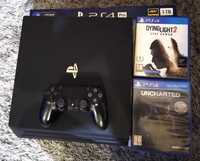 PlayStation 4 PRO 1TB + Pad + gry