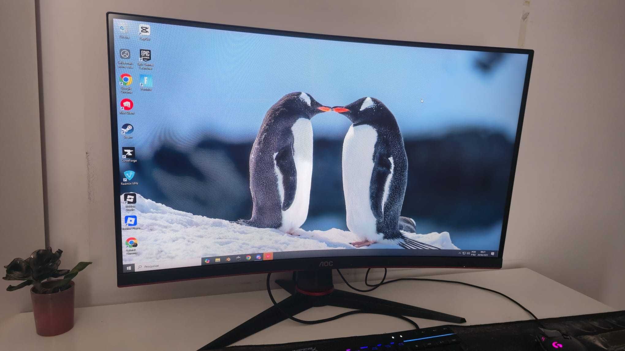 Monitor Gaming Curvo AOC C27G2ZU/B