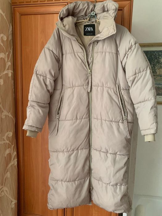 Пуховик пальто Зара ZARA