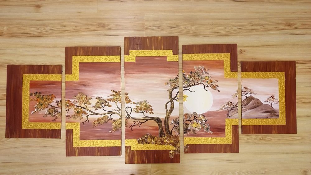 Obraz tryptyk 150x70
