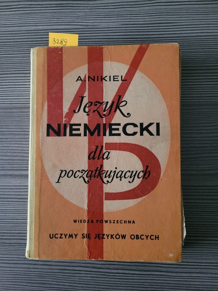 3289. "Język niemiecki dla początkujących" A.Nikiel