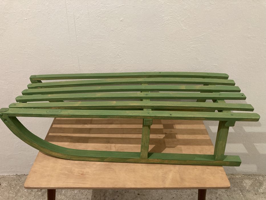 Dostawa gratis sanki drewniane małe 85x30x22