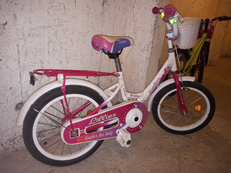 Rower 16 cali dziewczynka